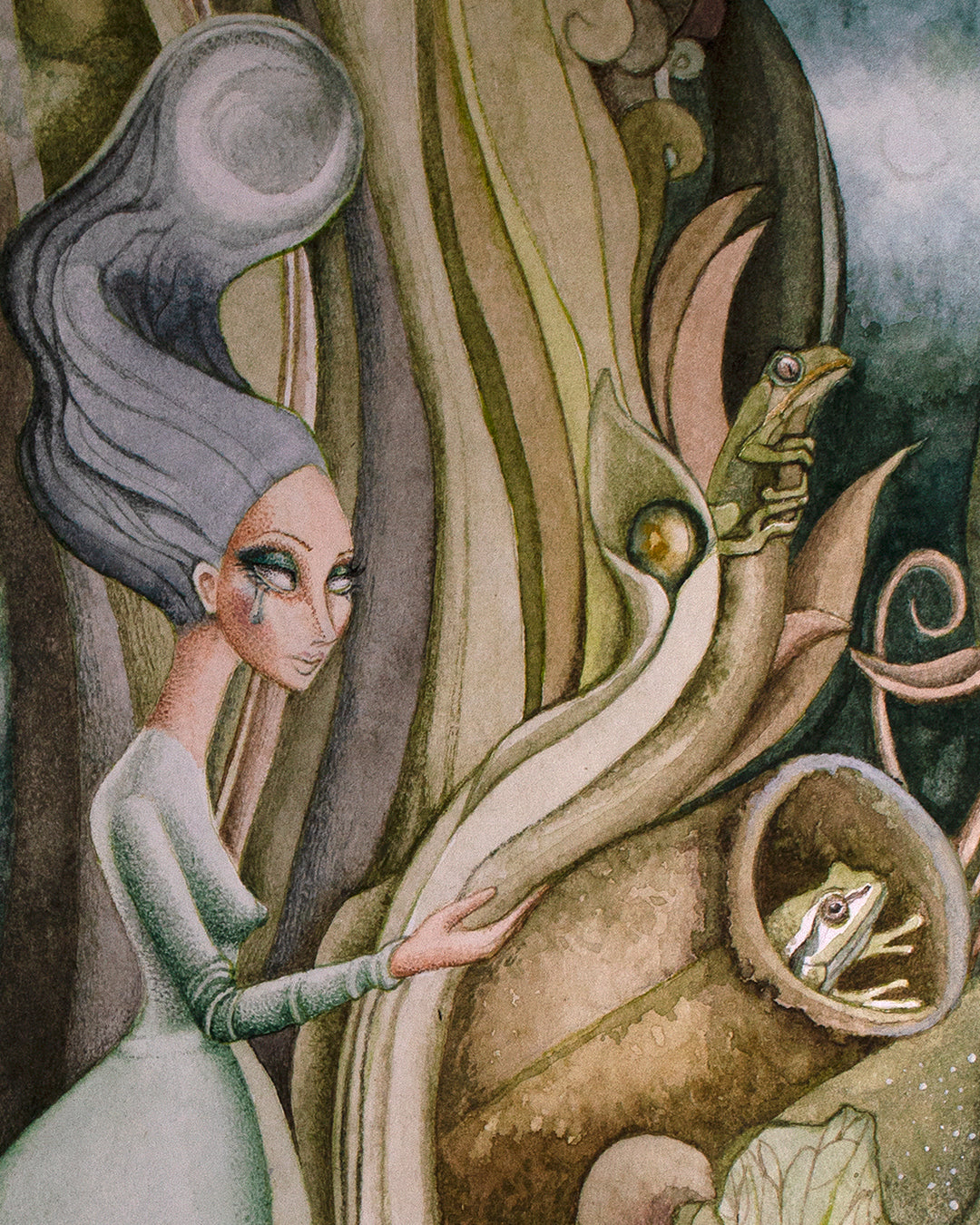 La señora de las Ranas.