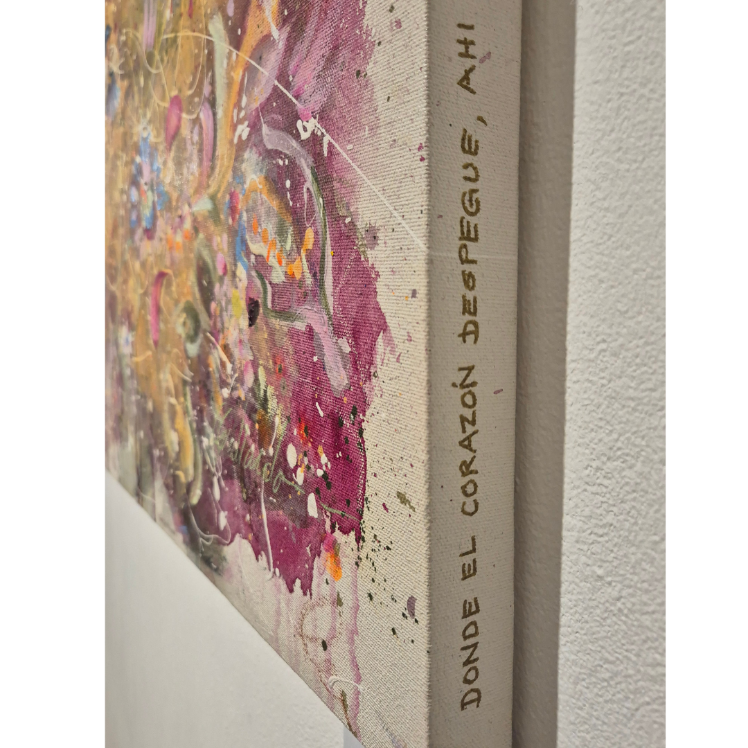 Obra original de arte - Donde tu corazón despegue, ahí es