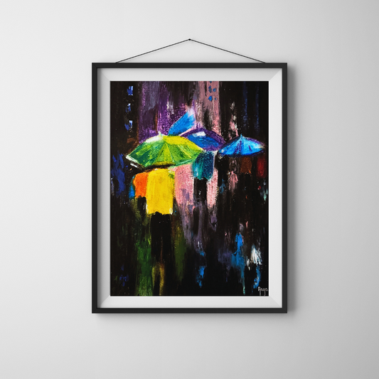 Bajo la lluvia: Nostalgia en color