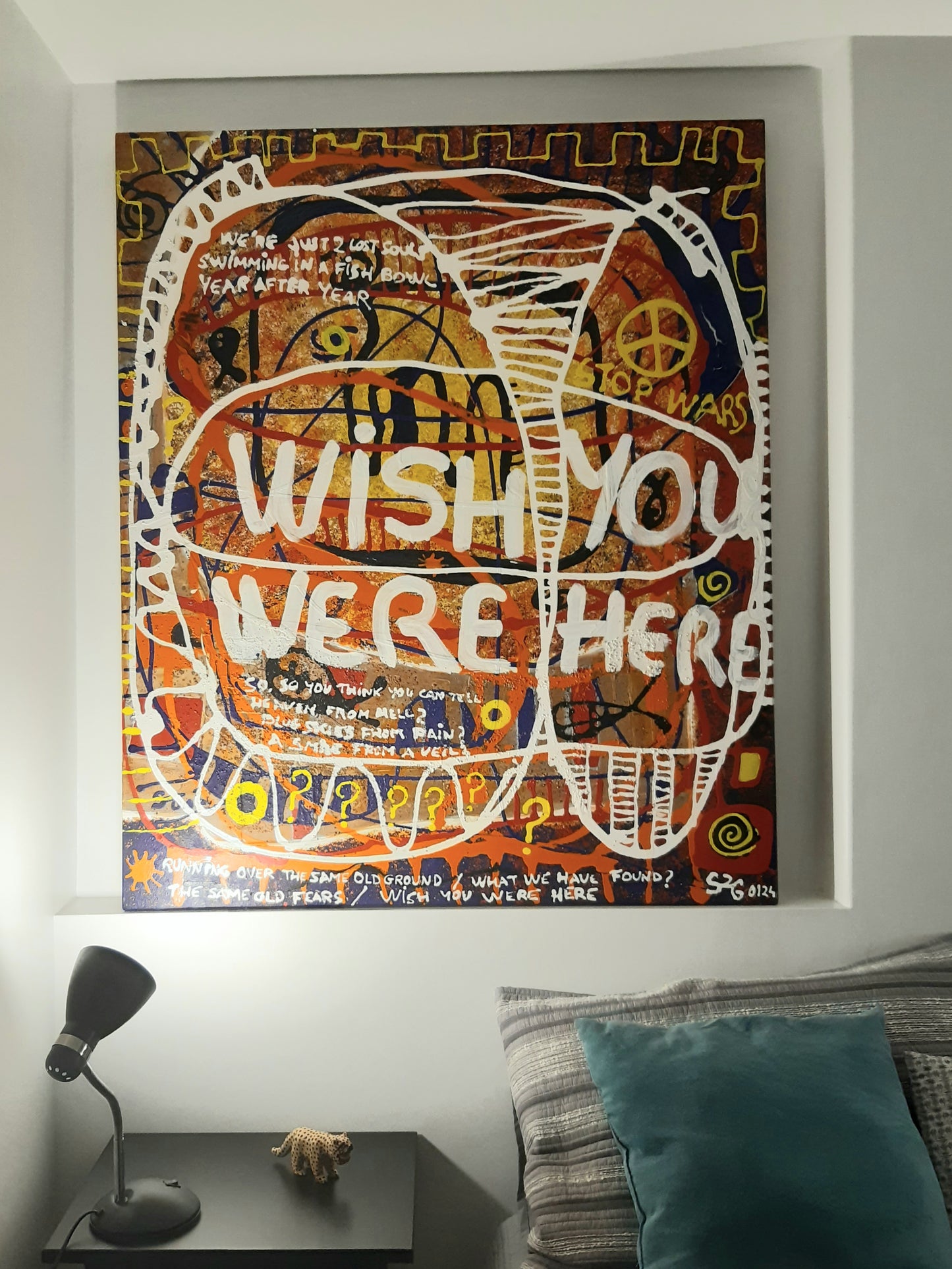 "Wish you were here"