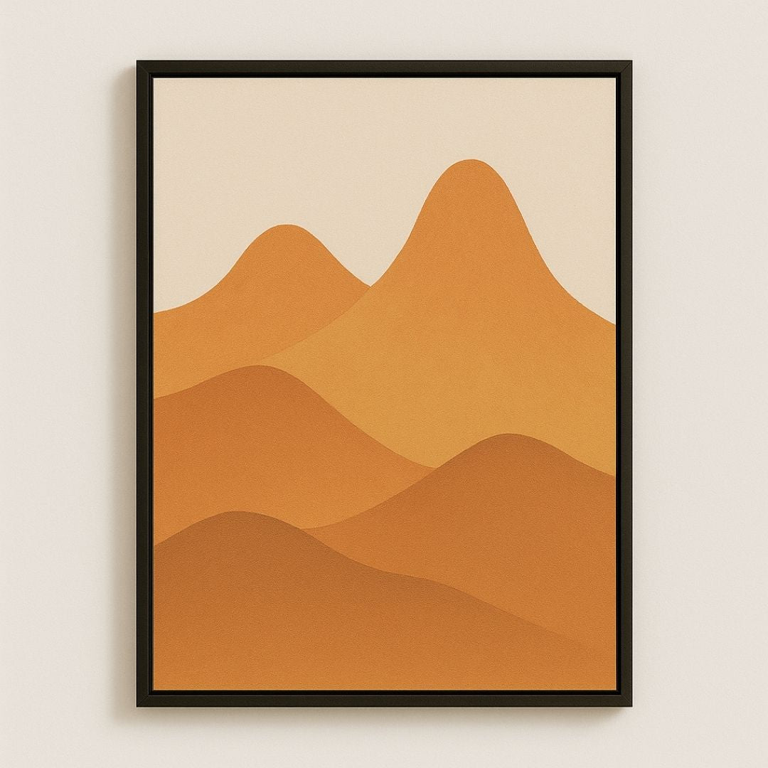 Cuadro para habitación – Cumbres Doradas