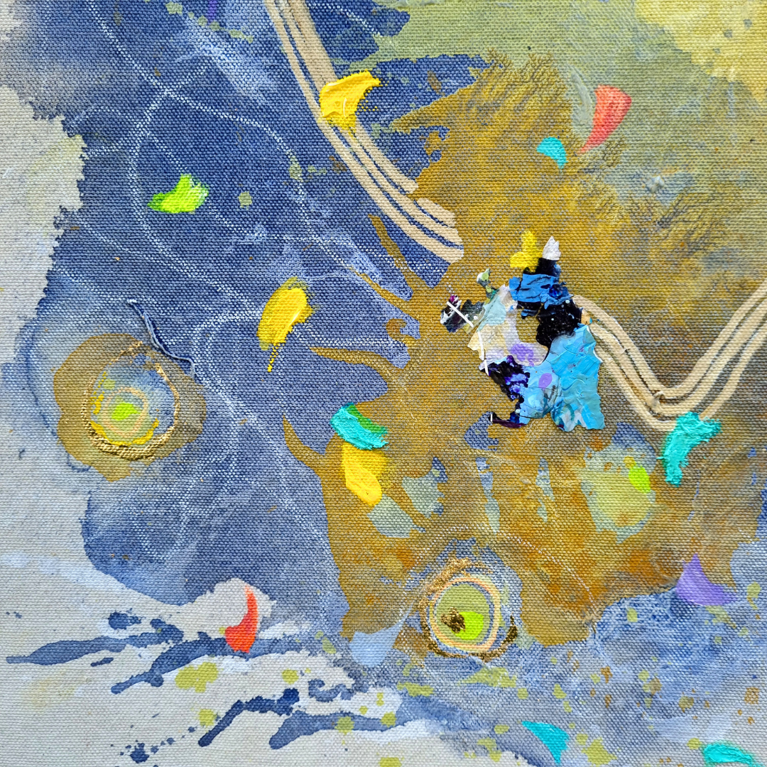 Obra de arte original- Para volar hay que amar el viento