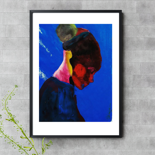 Blue thoughts (Fine Art Print)