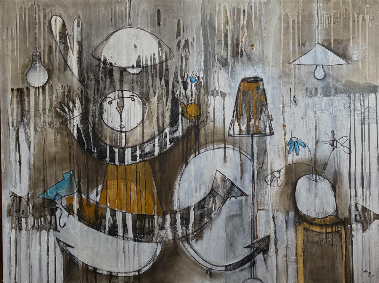 Obra de Arte Original "Conéctate"