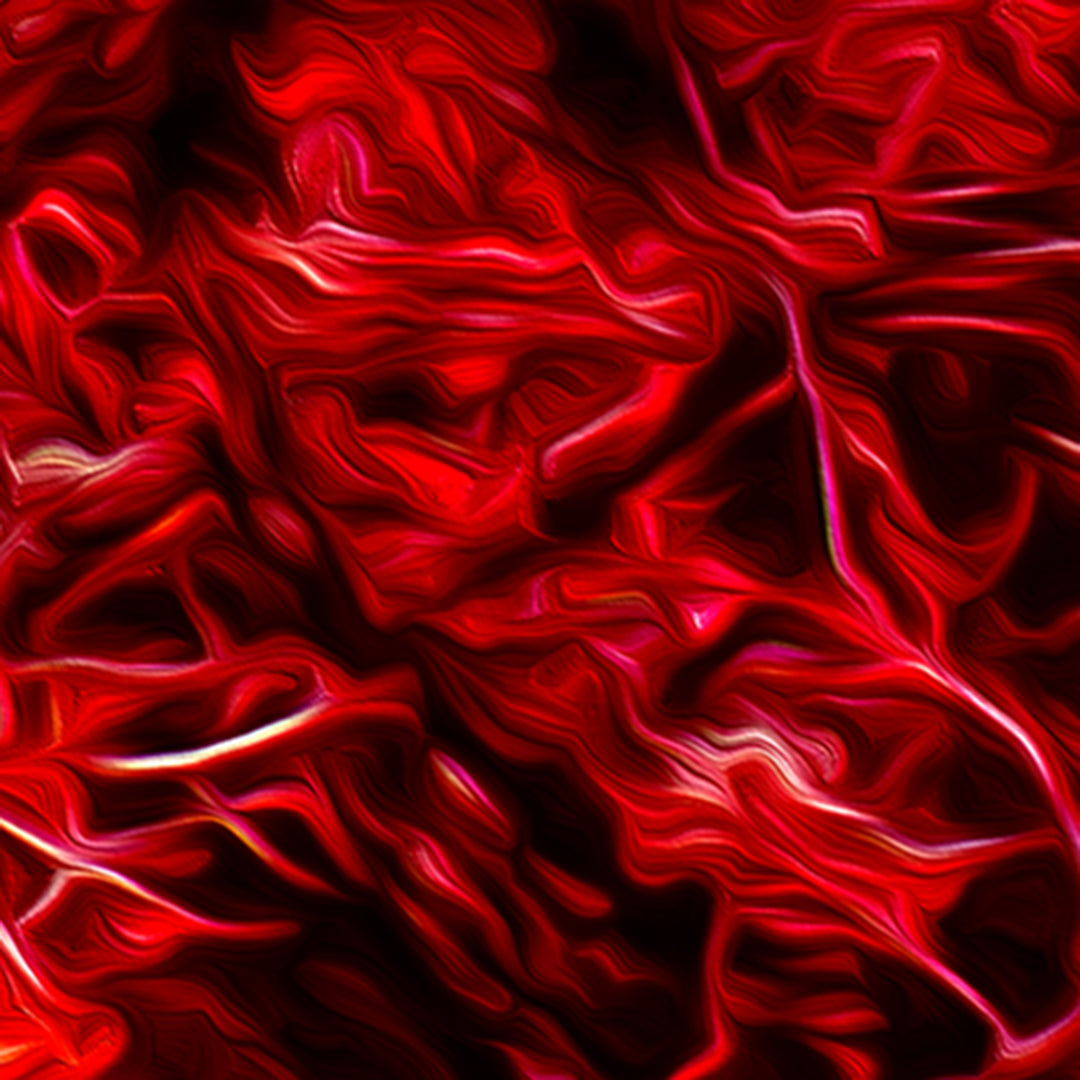 Cuadro abstracto - Tramas. Serie: IX Rojo.