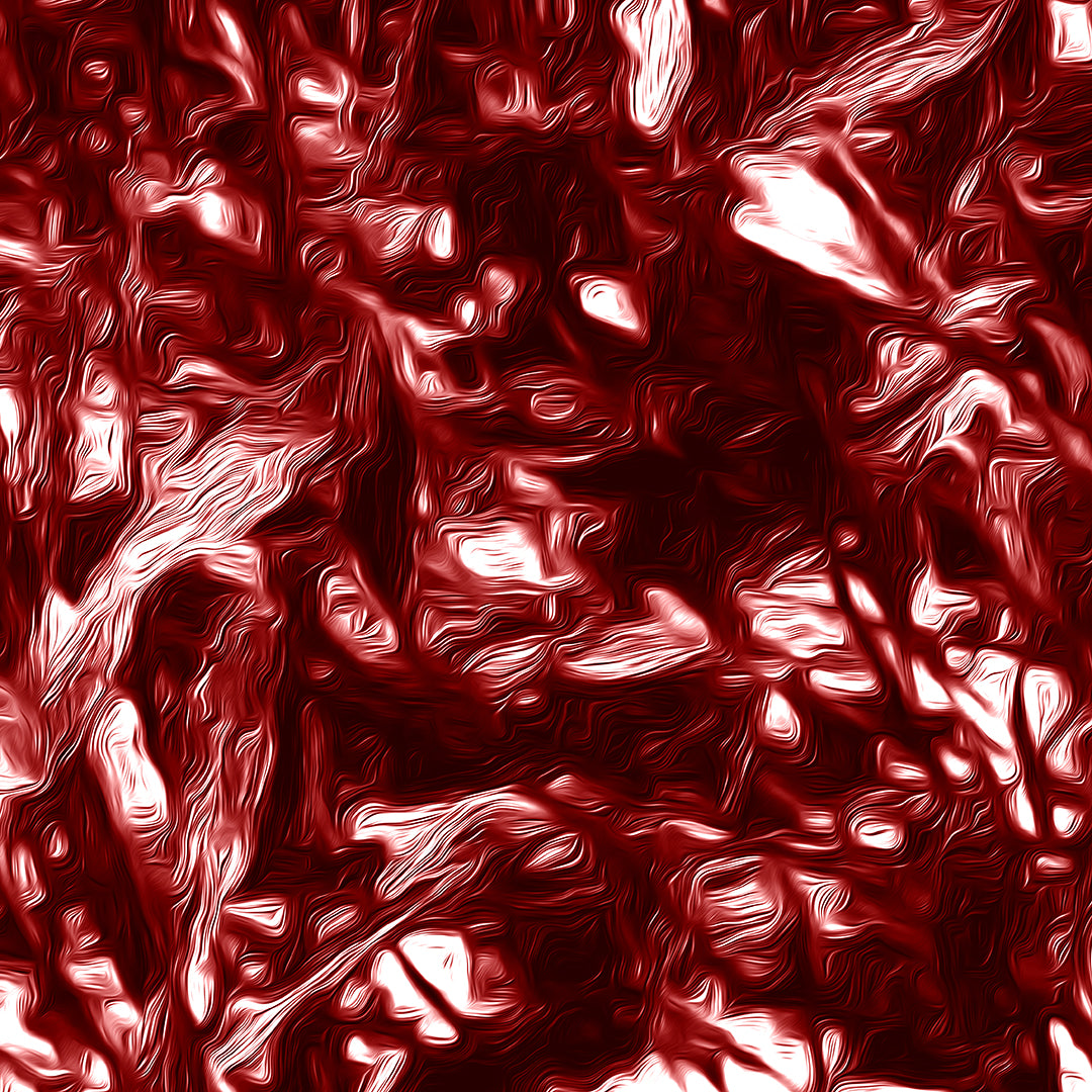 Cuadro abstracto - Tramas. Serie: Rojo II.