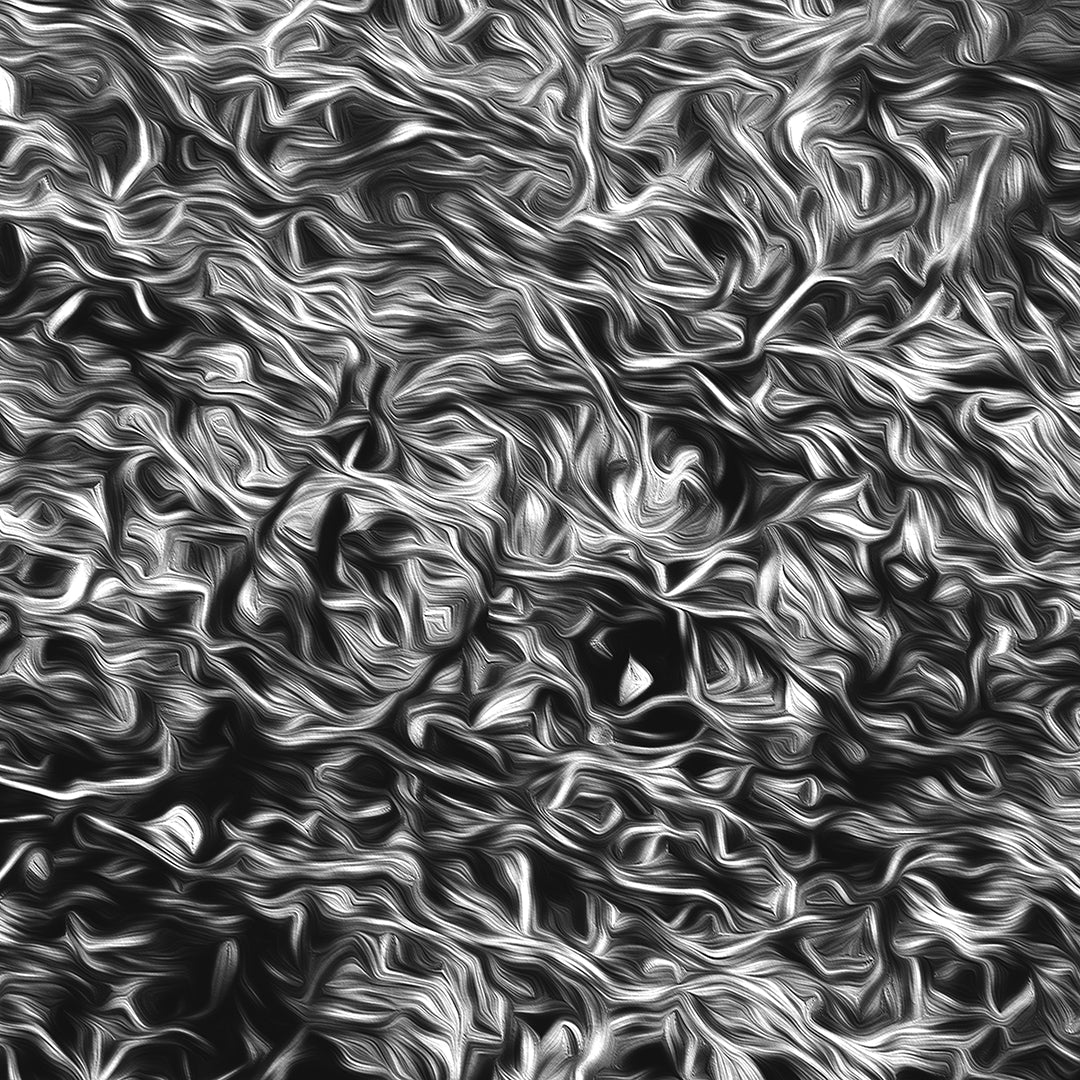 Cuadro abstracto - Tramas. Serie: VIII BN.
