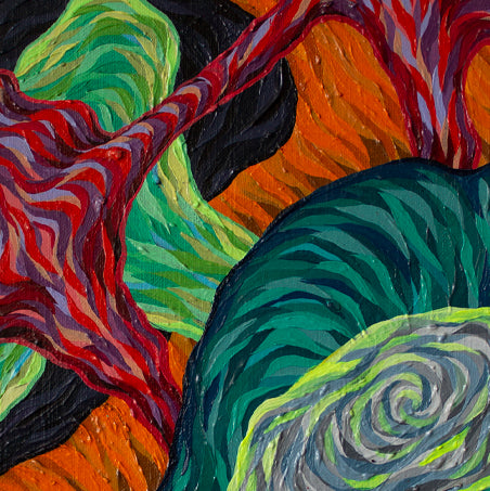 Pintura Acrilica-Ente Imaginando
