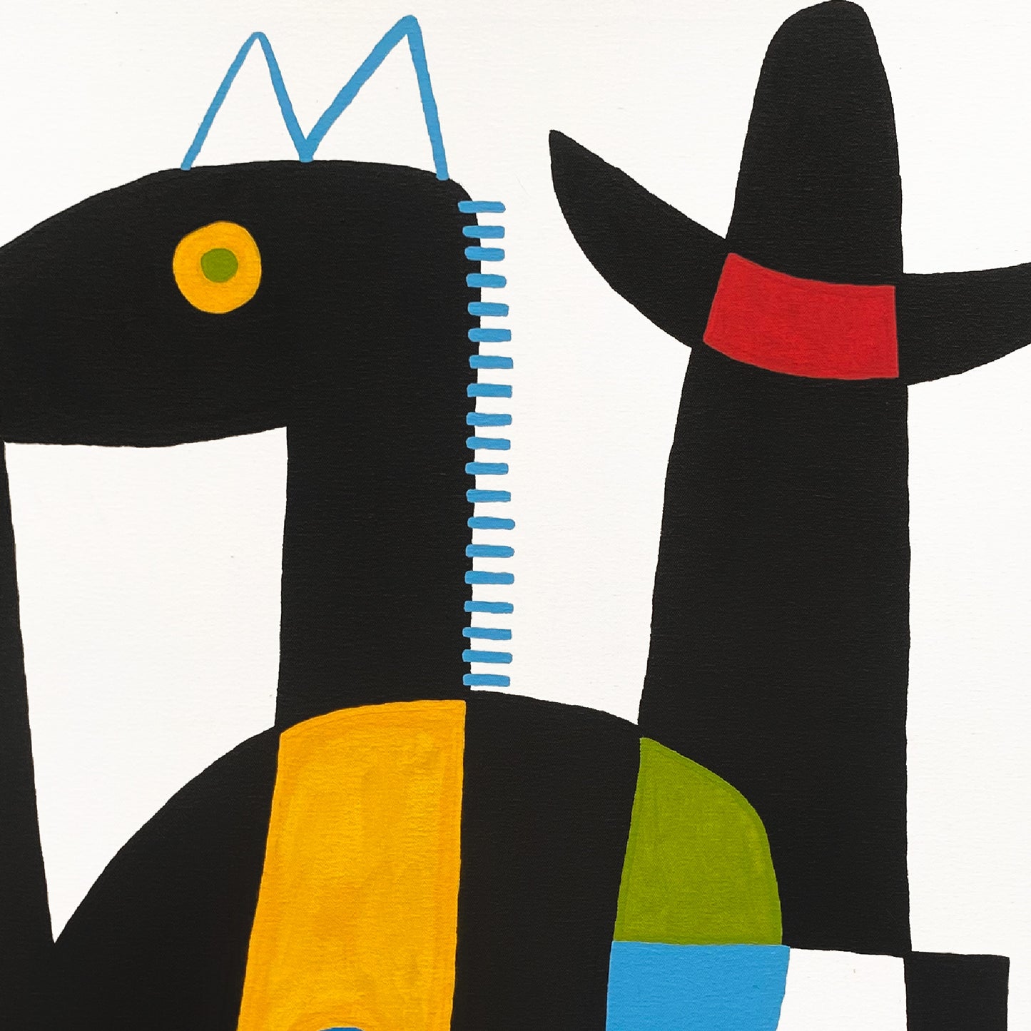 Alfil, caballo, torre y rey