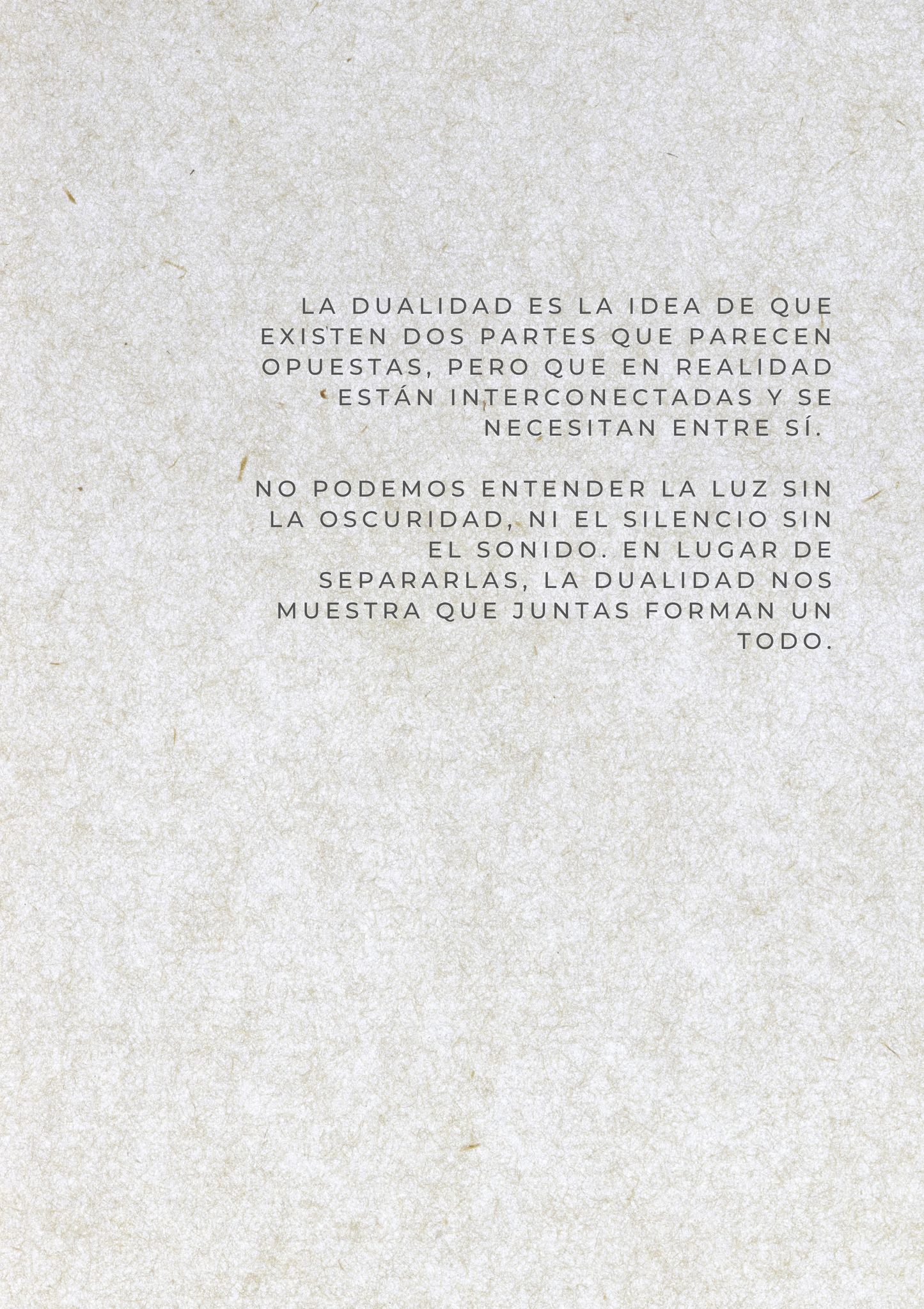 Dualidad I