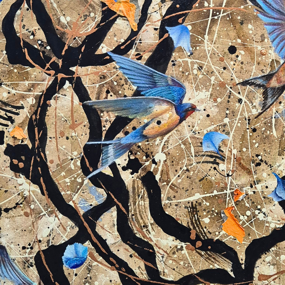 Obra de arte original - Los caminos difíciles seguido conducen a lugares hermosos!