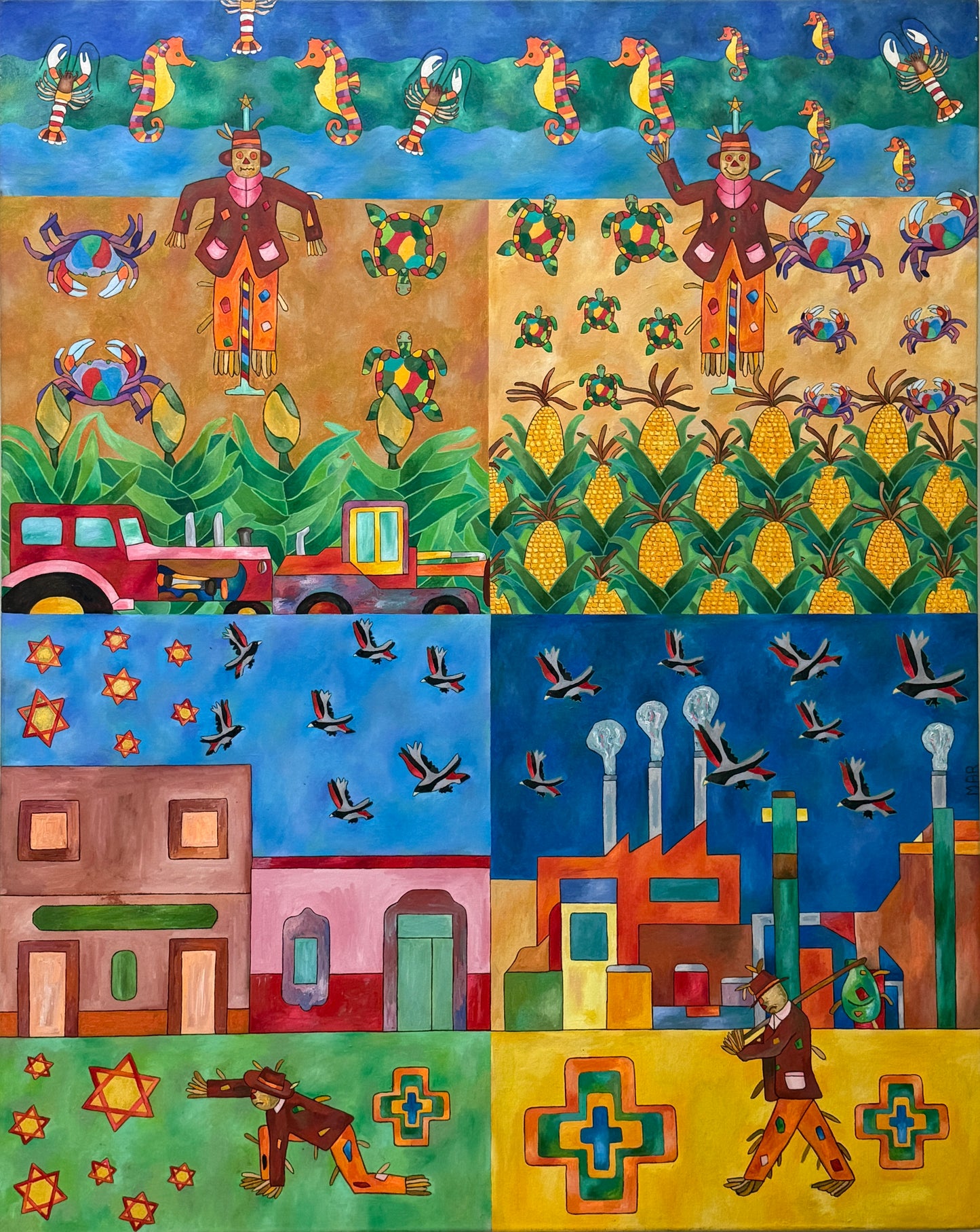 Obra de arte original - En búsqueda de un nuevo comienzo