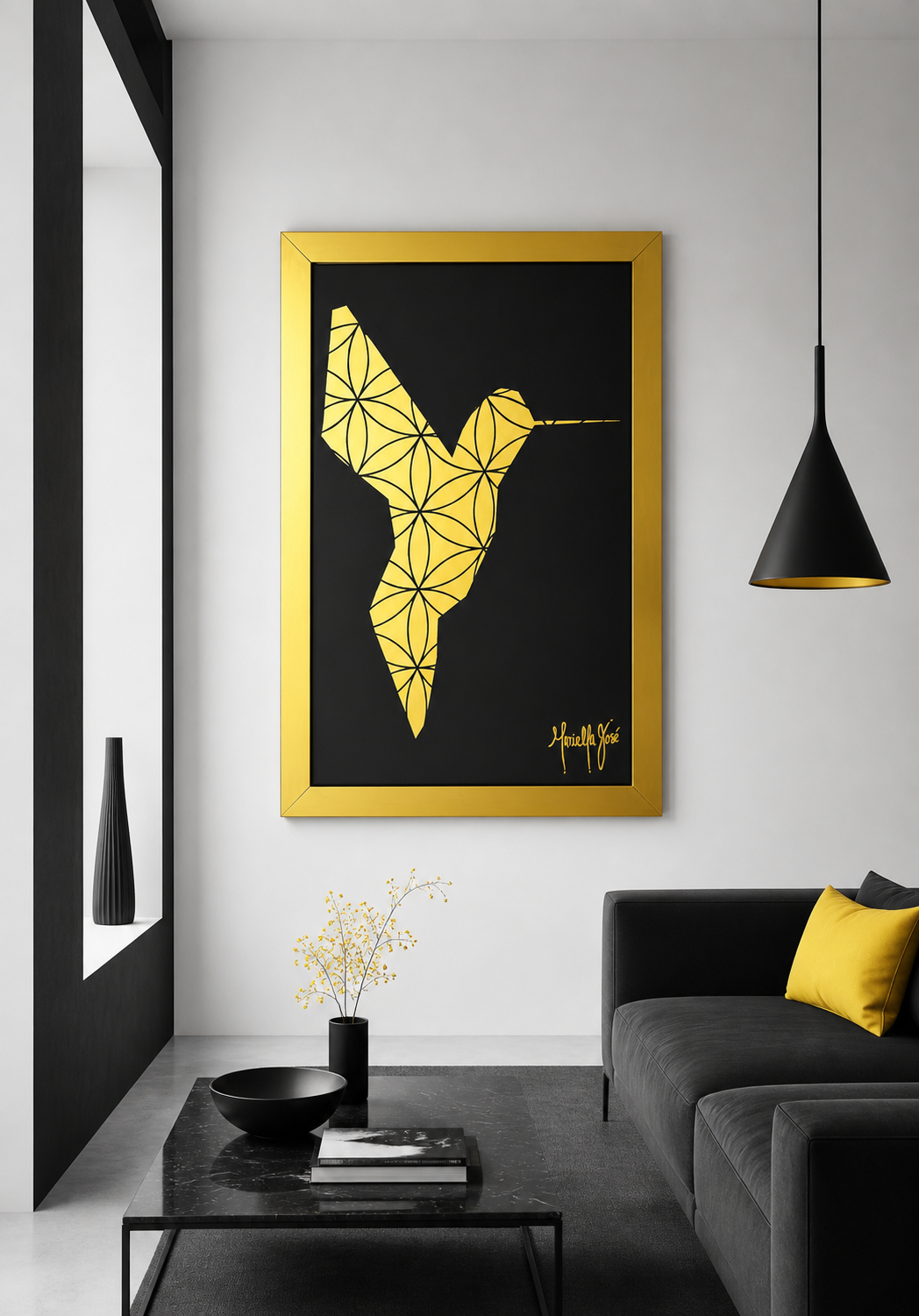 "COLIBRÍ DE LA FLOR DE LA VIDA"
