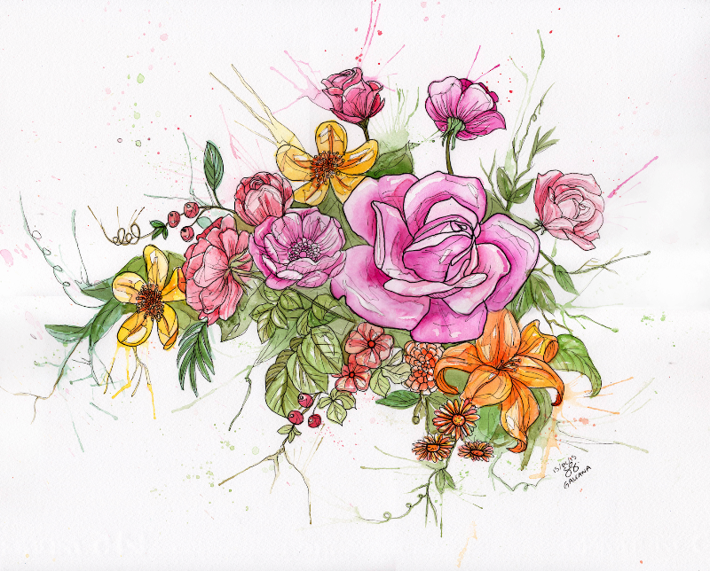 Bouquet de flores
