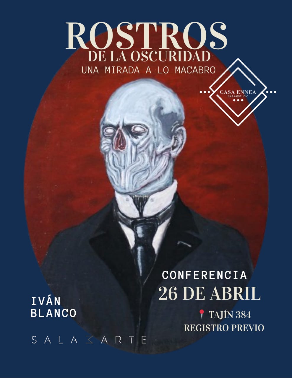 PONENCIA: "Rostros de la Oscuridad, una mirada a lo Macabro" con Iván Blanco