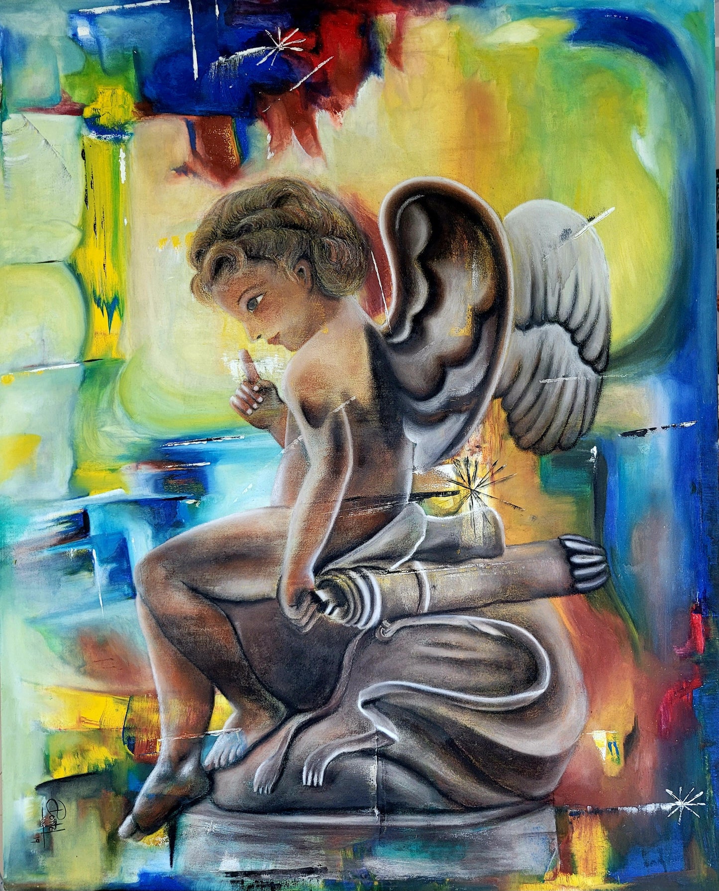 Cupido amenazante ( y complice)