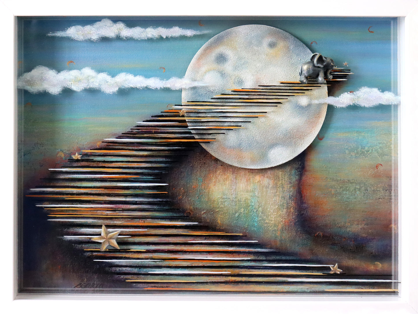 Camino con estrellas