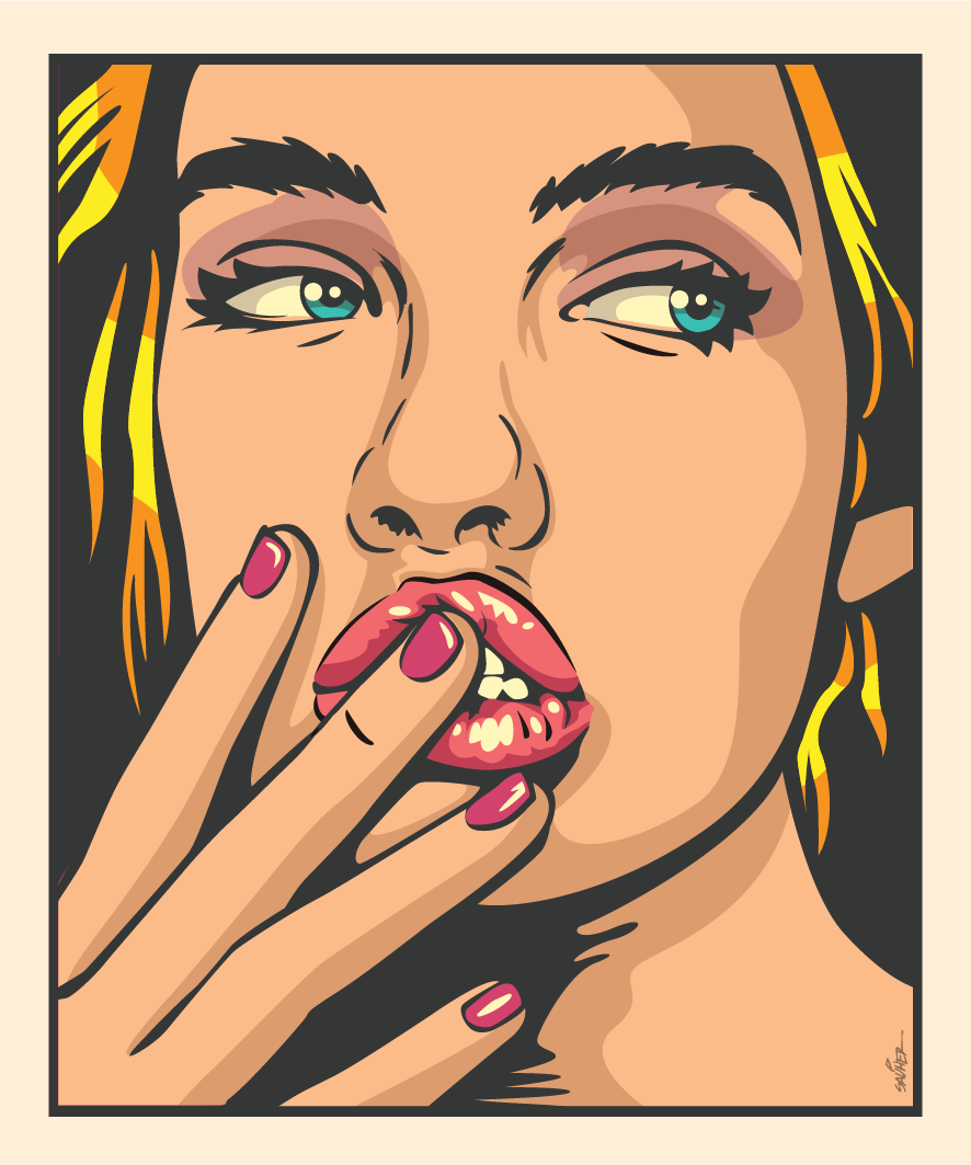"Sorprendida"