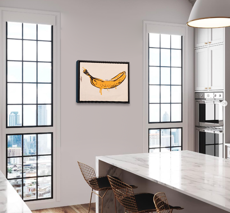 Pop Art Banana