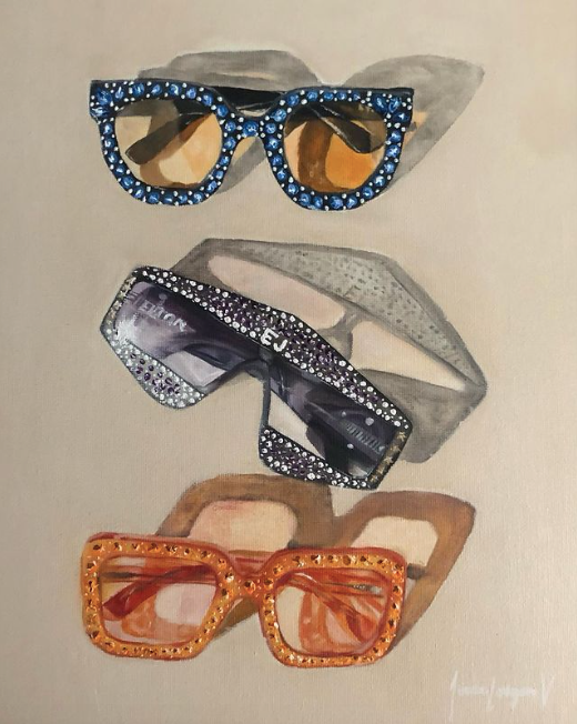 Elton's glasses