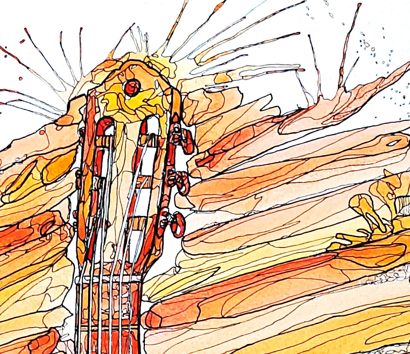 La cálida guitarra