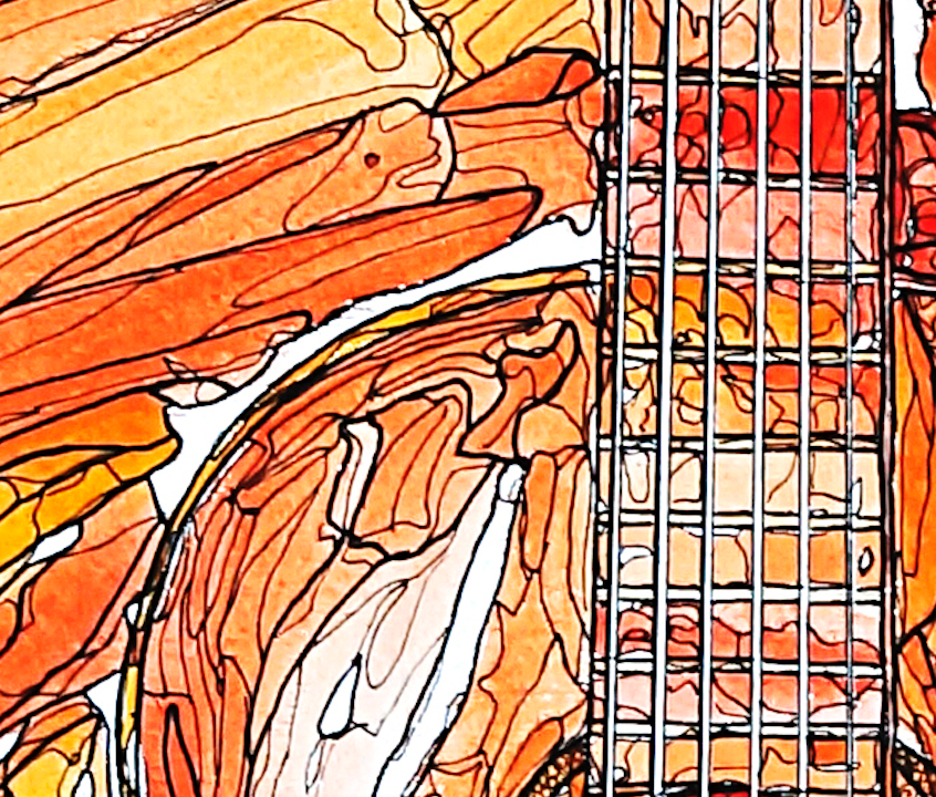 La cálida guitarra