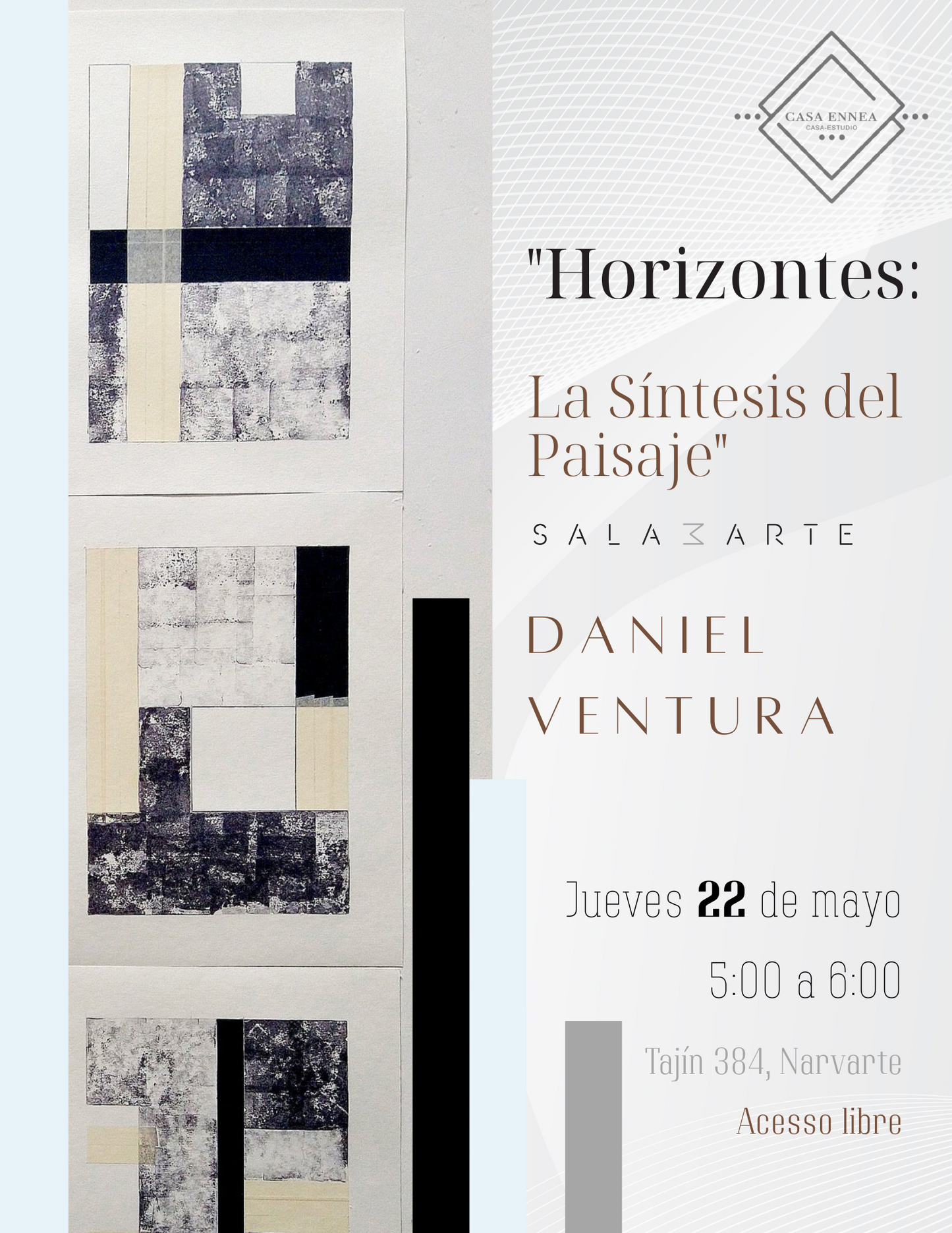 CHARLA: "Horizontes: La Síntesis del Paisaje" 🌄🖌 con Daniel Ventura