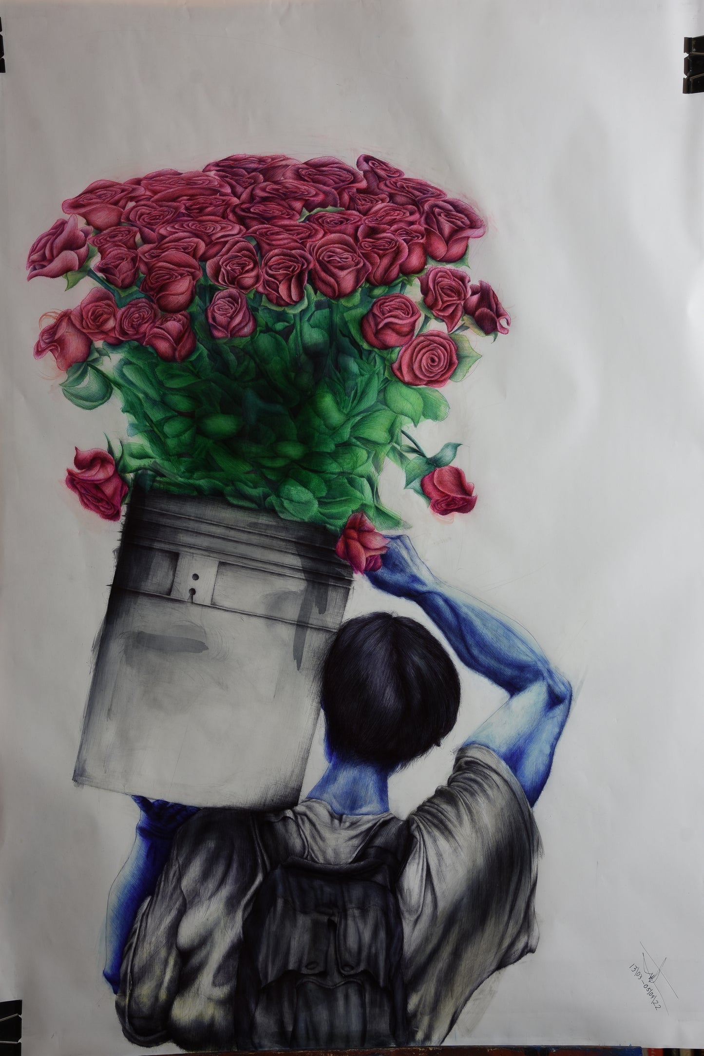 Vendedor de rosas