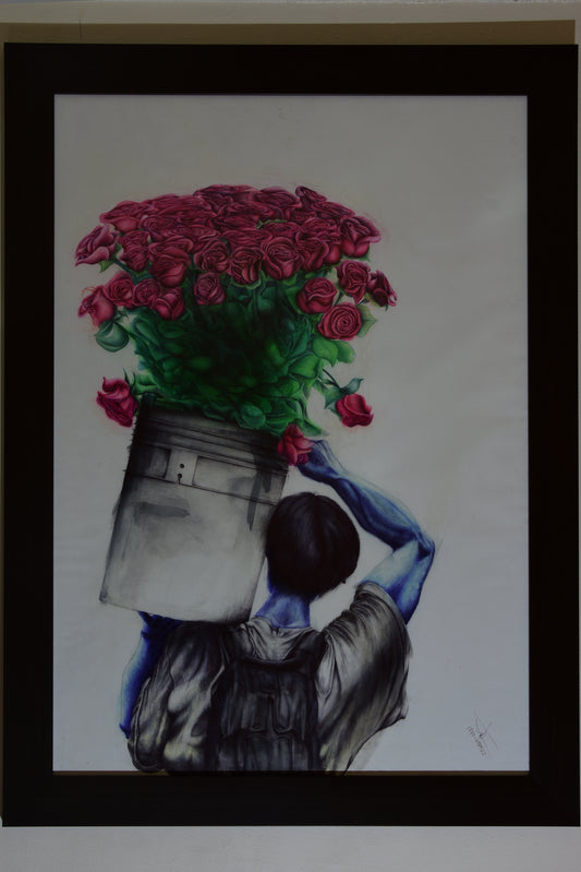 Vendedor de rosas