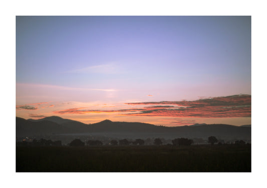 Amanecer en el desierto I