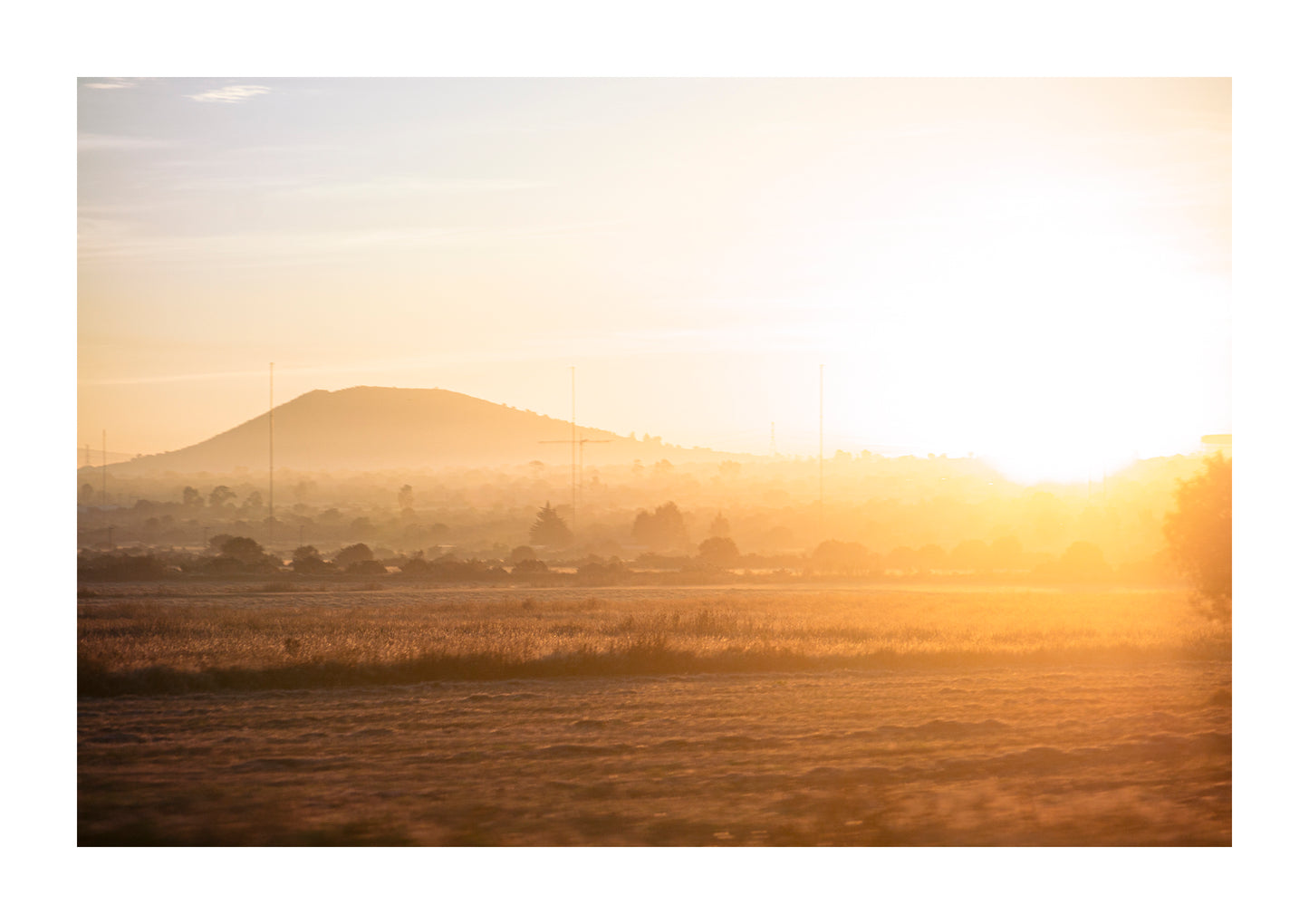 Amanecer en el desierto II