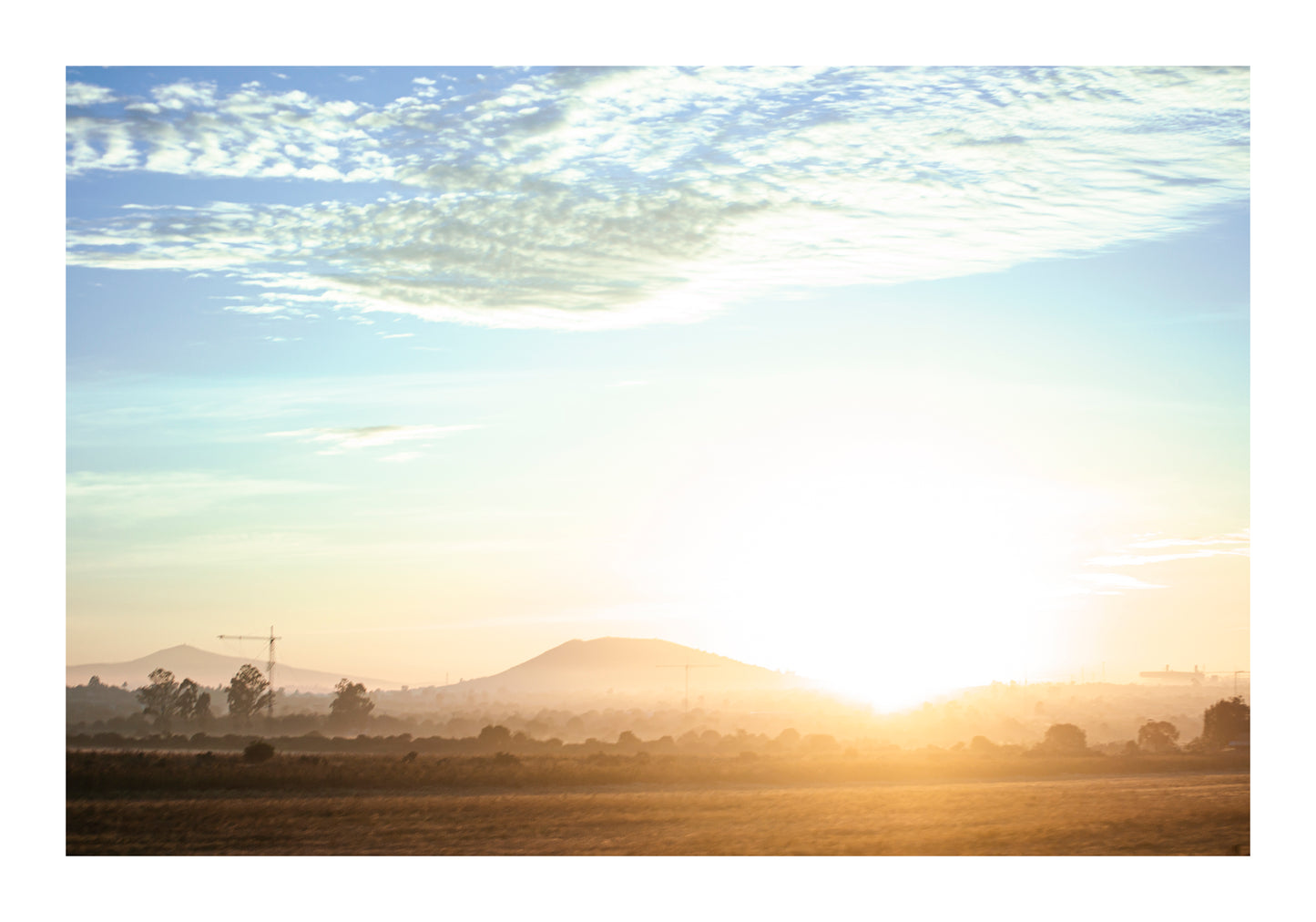 Amanecer en el desierto III