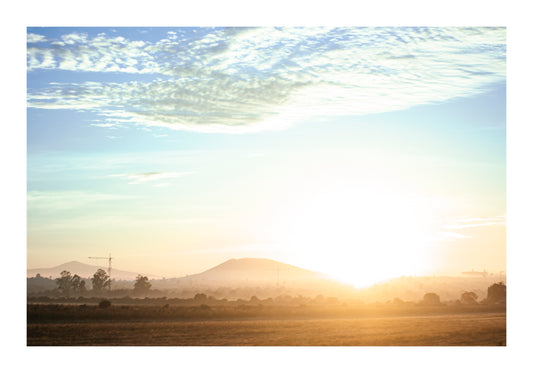 Amanecer en el desierto III