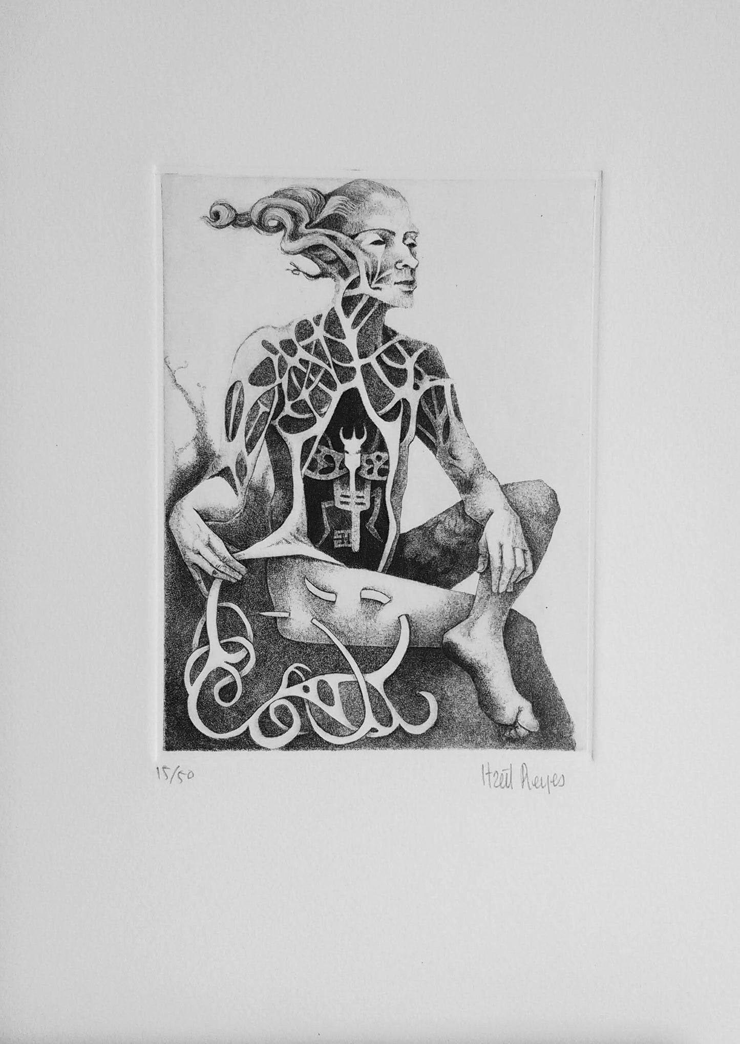 Obra de arte original- Desprendimiento de vísceras/ emociones