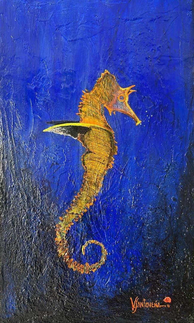 OCEAN'S PEGASUS IN BLUE