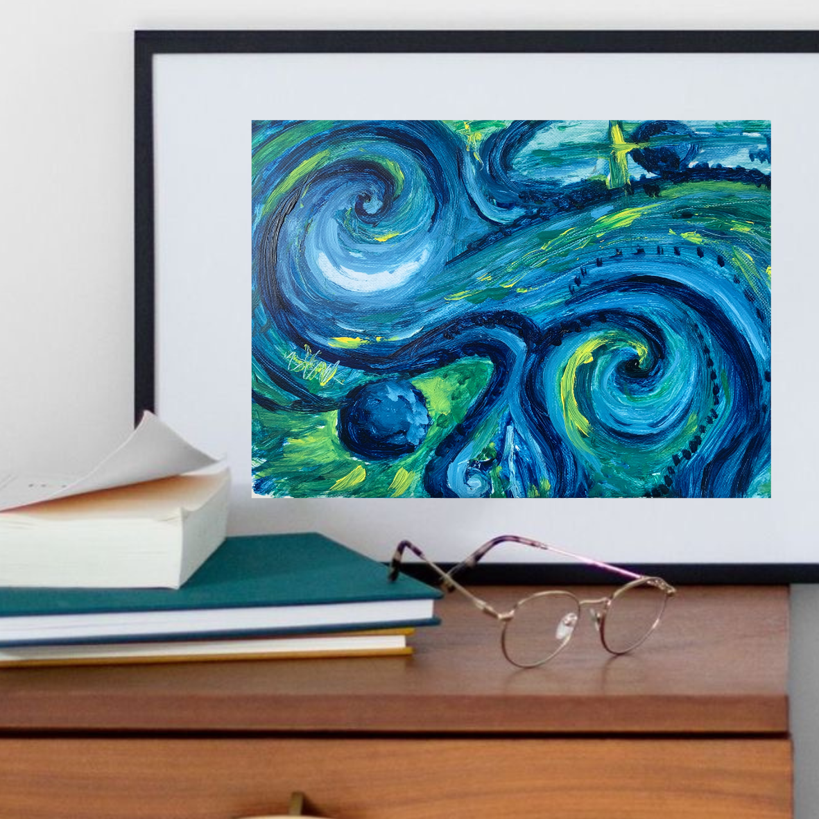 Cuadro artístico- Autoconocimiento Abstracto