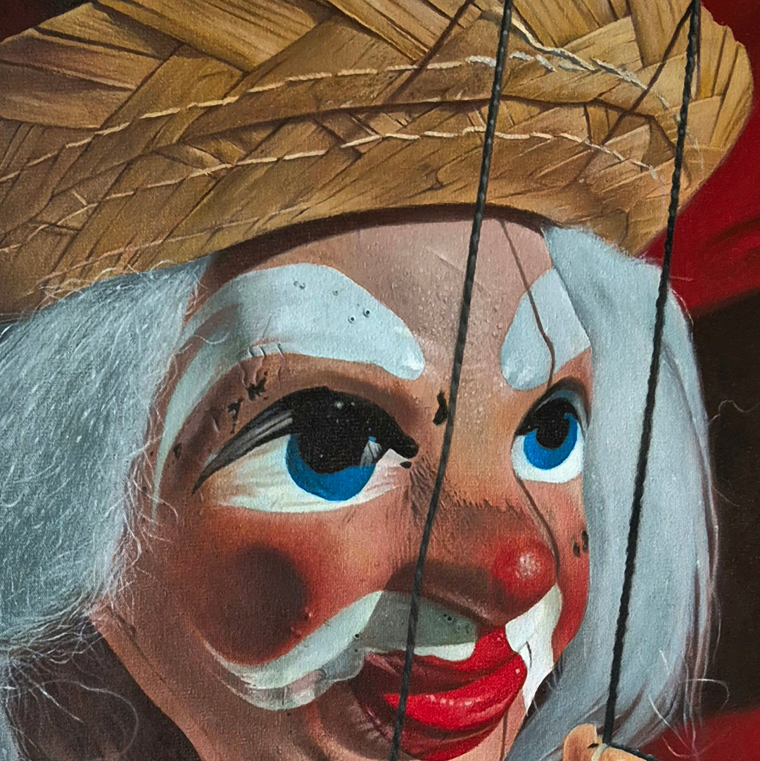 Don Fausto, los dos lados del telón