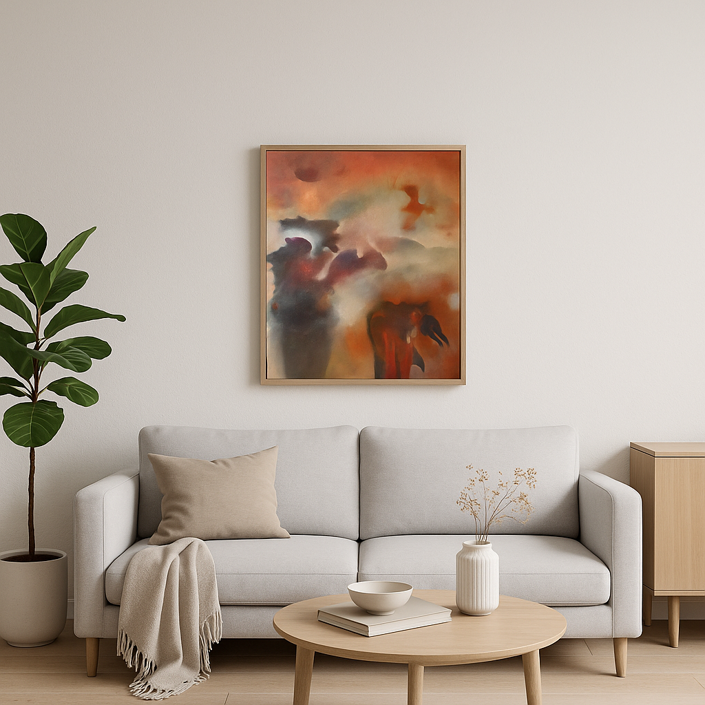 Paisaje al atardecer