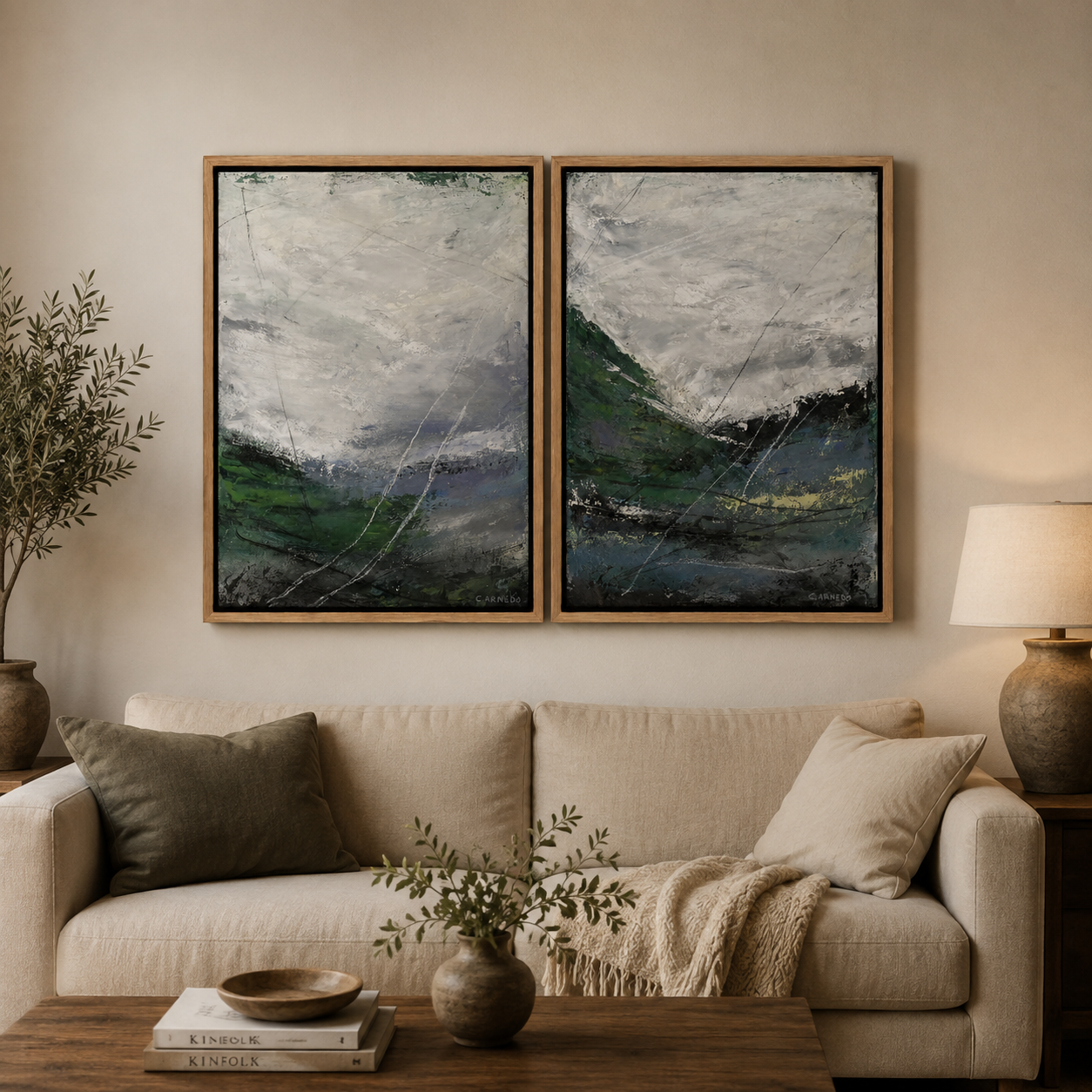 Pintura acrílica - Fiordo
