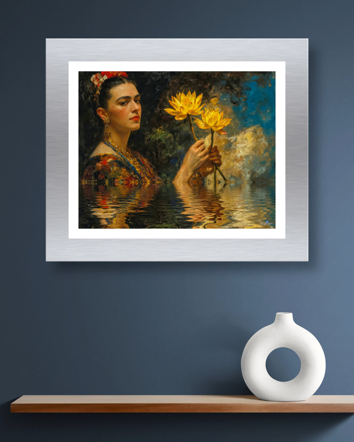 “Frida y la Flor de la Conciencia” (La Flor que Renace)