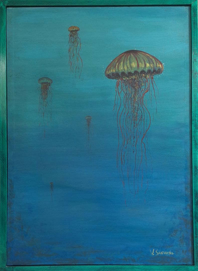 JELLYFISH IN EMERALD
