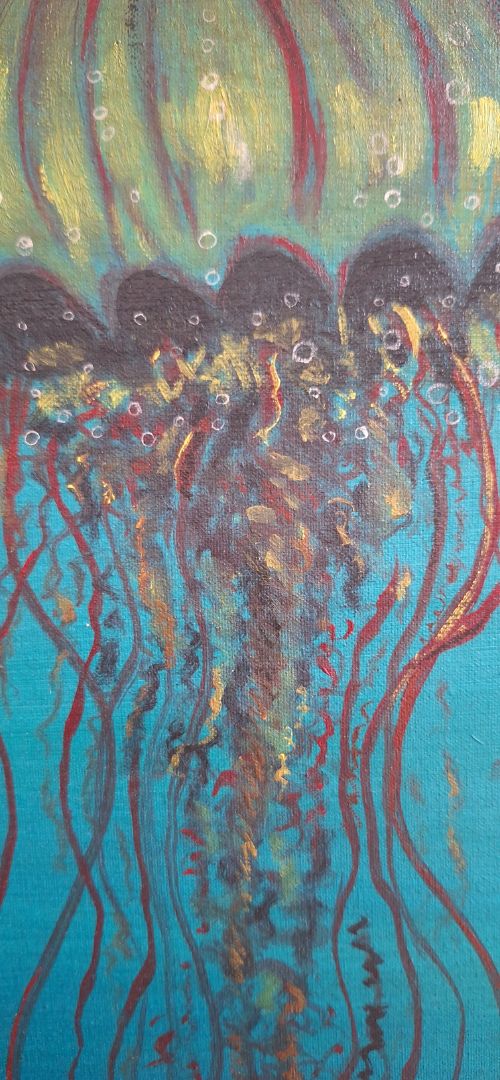 JELLYFISH IN EMERALD