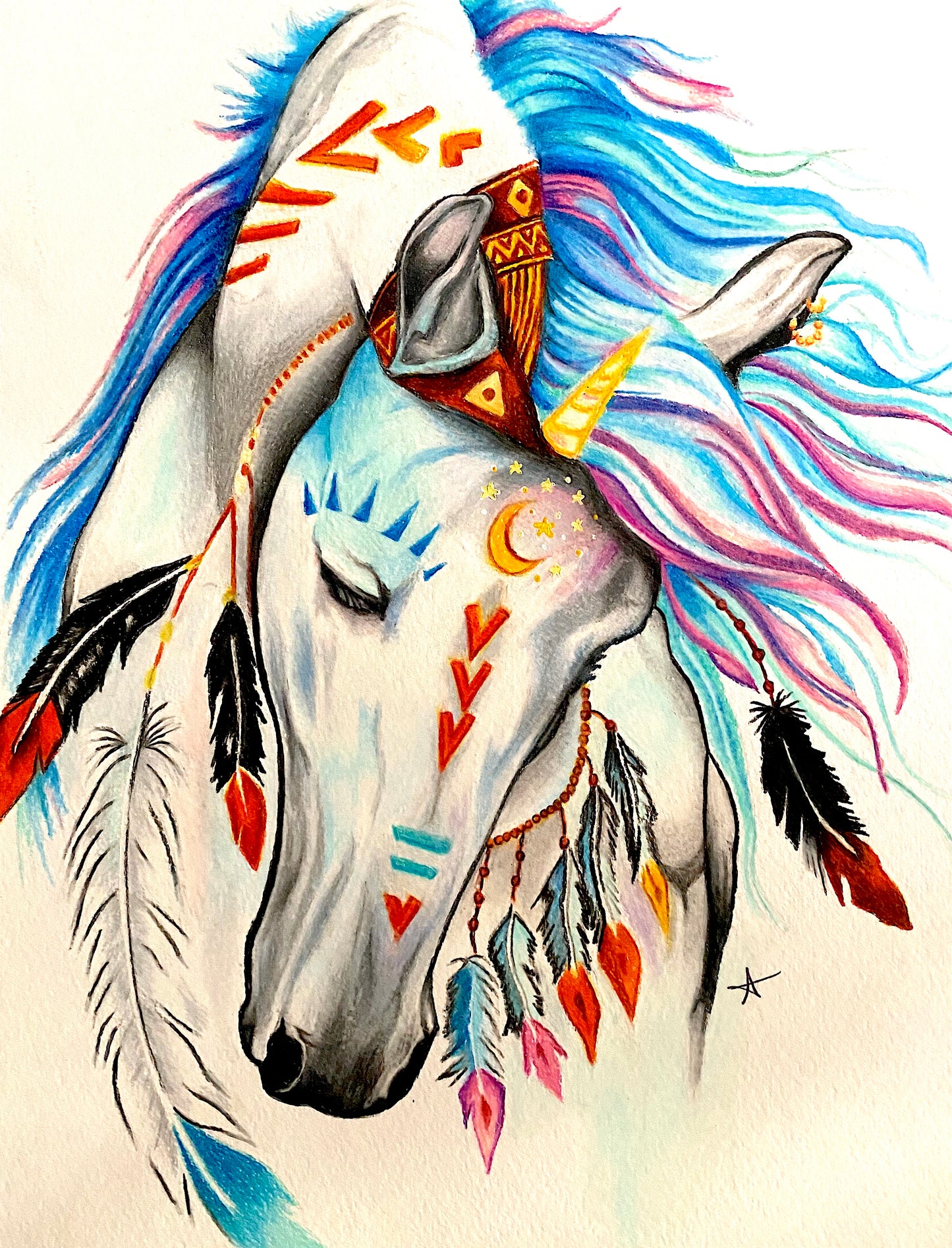 Hippie horse
