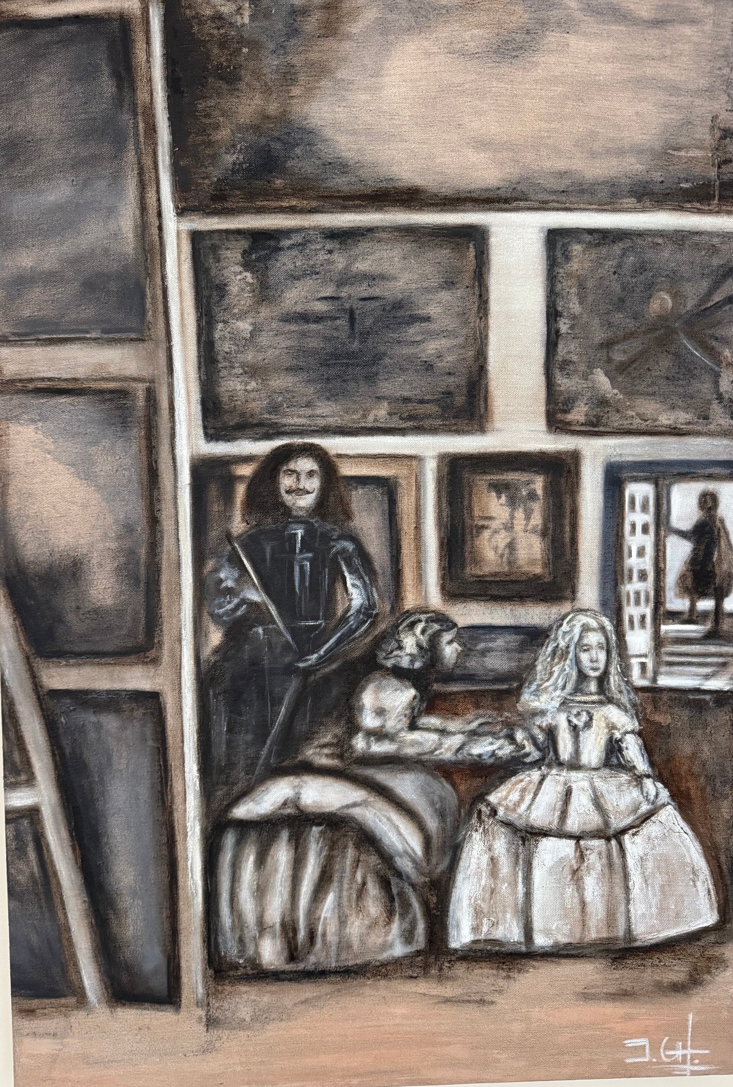 Pintura al óleo - Mis Meninas