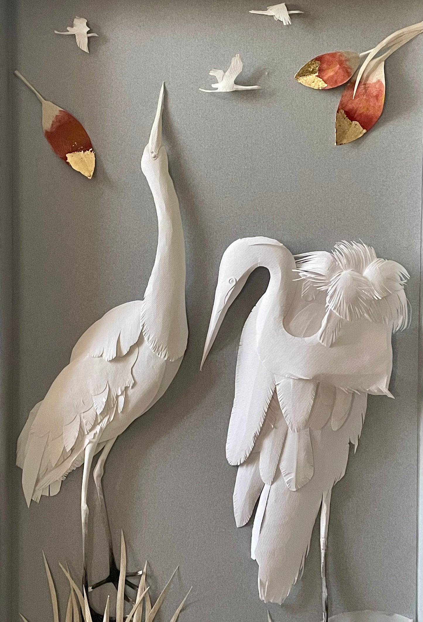 "Las garzas"