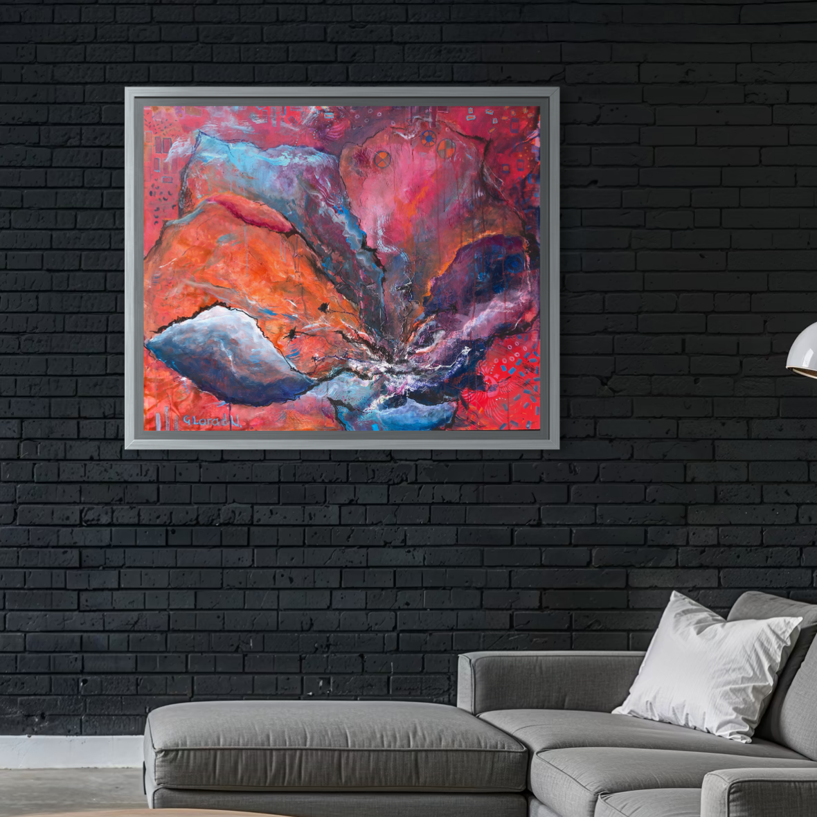 Obra de Arte Original - Bugambilia