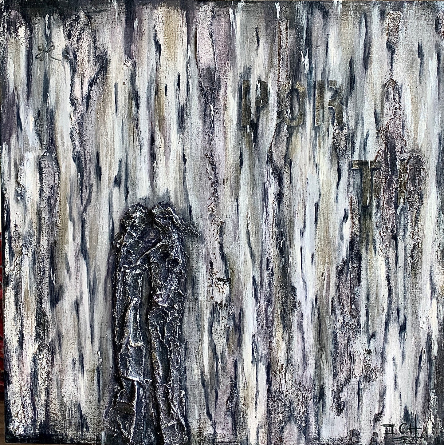 Cuadro al óleo - Entre Piedras