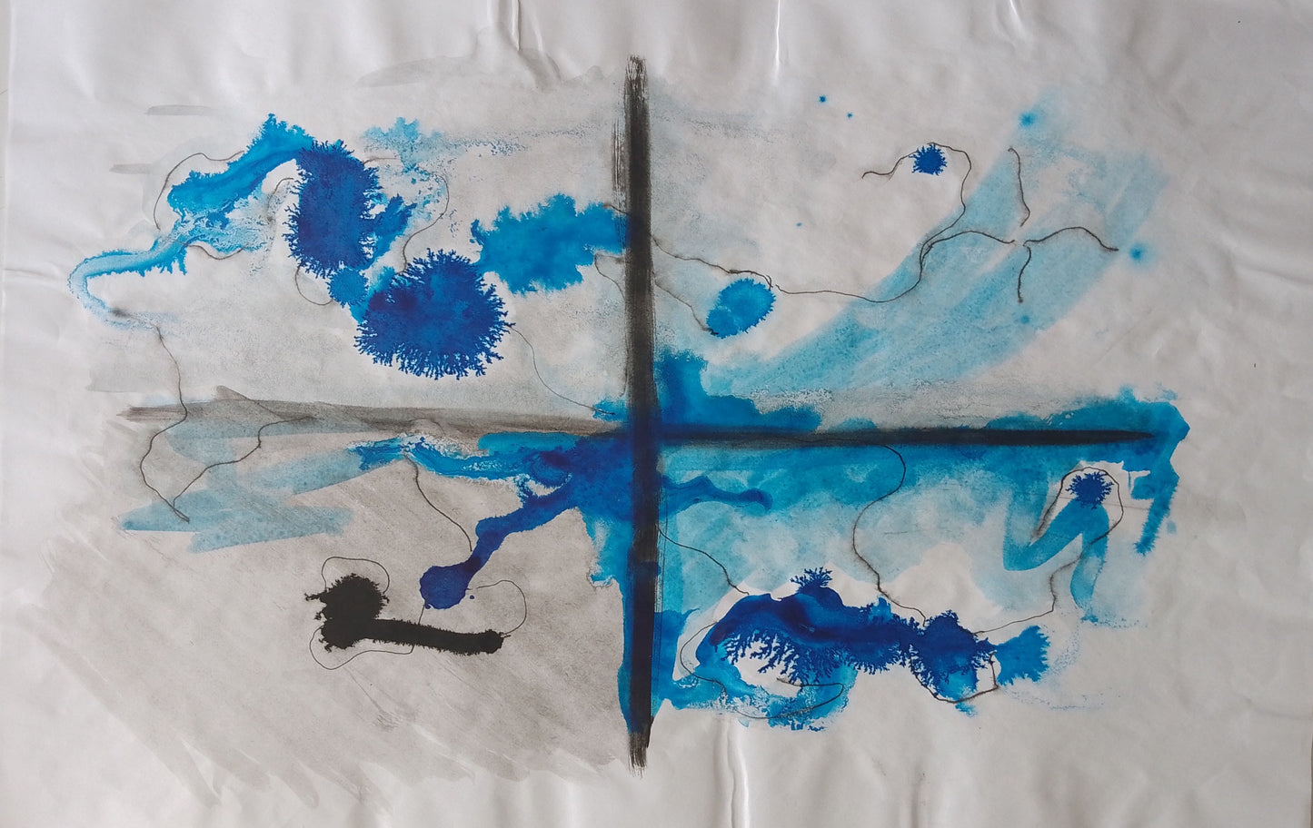 Tinta azul