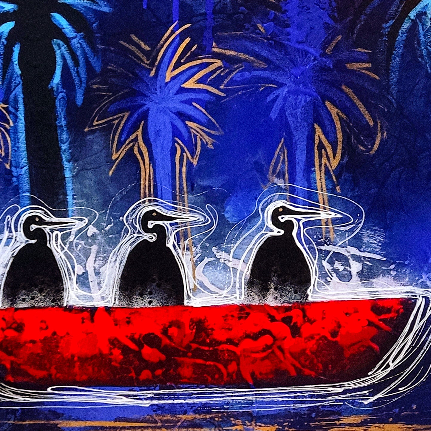 Pintura contemporánea - Criaturas nocturnas