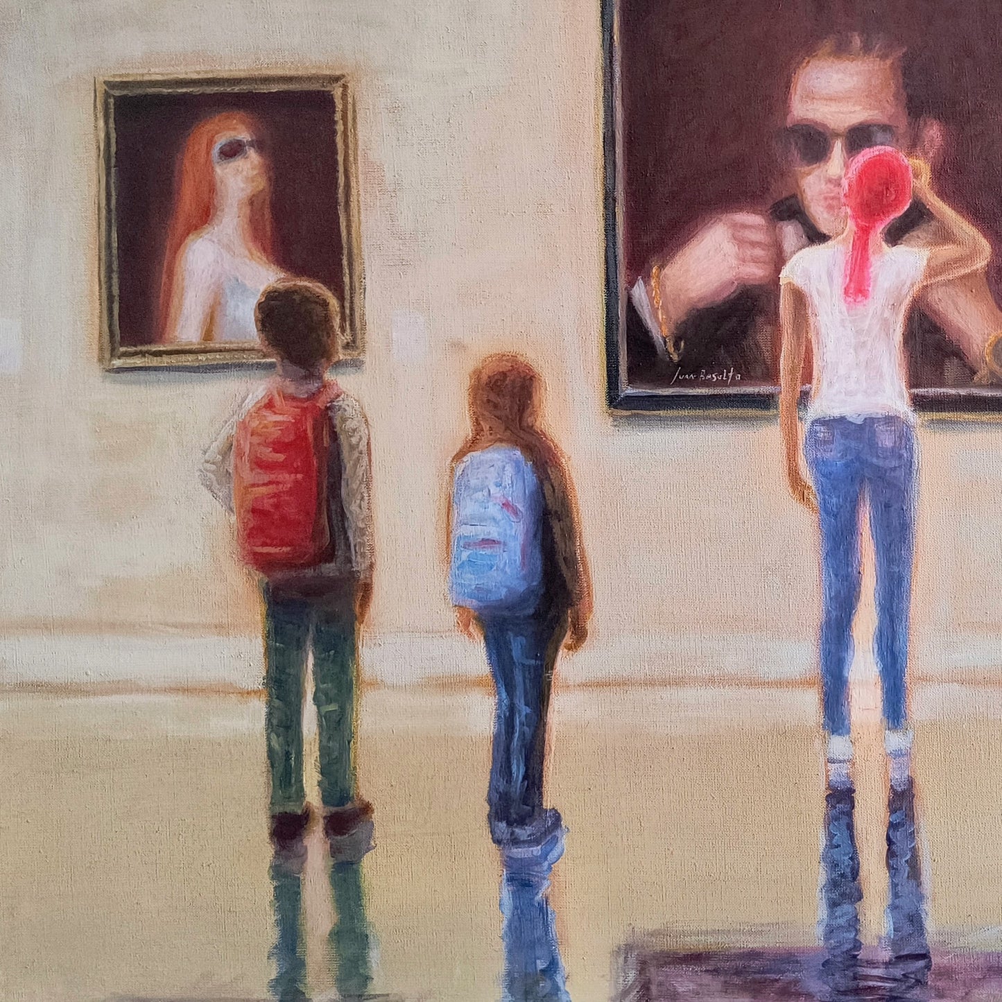 Amor en el museo (cupido)